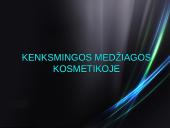 Kenksmingos medžiagos buityje 13 puslapis