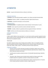 Atminties ir dėmesio vaidmuo 3 puslapis