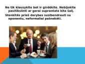 William L. Ury, Roger Fisher, Bruce Patton "Derybų menas" 10 puslapis