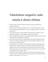 Tuberkuliozė. Kaip apsaugoti vaiką? 12 puslapis