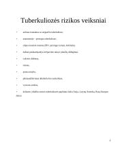 Tuberkuliozė. Kaip apsaugoti vaiką? 6 puslapis