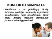 Konfliktai. Skaidrės 3 puslapis