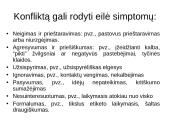 Konfliktai. Skaidrės 5 puslapis