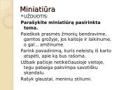 Miniatiūros rašymas 14 puslapis