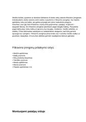 Dulkių nutraukimo mechanizmai 2 puslapis