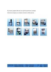 Dulkių nutraukimo mechanizmai 4 puslapis