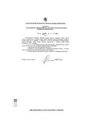 Didžiųjų raidžių rašymas įvairių įstaigų, valdymo institucijų dokumentų pavadinimuose 8 puslapis