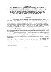 Didžiųjų raidžių rašymas įvairių įstaigų, valdymo institucijų dokumentų pavadinimuose 9 puslapis