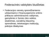 Unitarinės ir federacinės valstybės biudžetas 9 puslapis