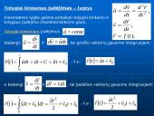 Kinematika – mechanikos šaka 11 puslapis