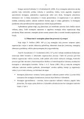 Organizacijos planavimo ypatumų analizė 8 puslapis