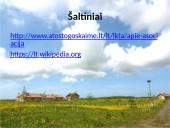 Kaimo turizmas. Skaidrės 7 puslapis