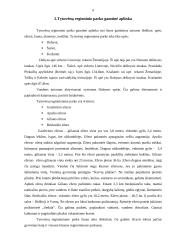 Tytuvėnų regioninio parko, teisinė , gamtinė, kultūrinė aplinka 6 puslapis