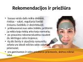 4 odos tipai; rekomendacijos; priežiūra 6 puslapis