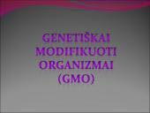 Genetiškai modifikuoti organizmai (GMO) pristatymas