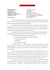 UAB „Saldus miegas“ verslo planas 4 puslapis