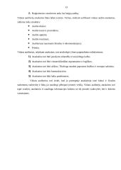 Vidaus audito organizavimas įmonėje 12 puslapis