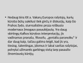 F.Kafka biografija ir kūryba skaidrės 15 puslapis