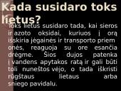 Rūgštieji lietūs, jų susidarymas, reikšmė žemei 3 puslapis