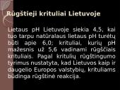 Rūgštieji lietūs, jų susidarymas, reikšmė žemei 6 puslapis