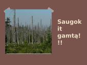 Rūgštieji lietūs, jų susidarymas, reikšmė žemei 10 puslapis