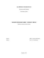 Jamam psichozė
