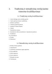 Tradicinių ir netradicinių verslų plėtojimas Lietuvos kaimiškose vietovėse 4 puslapis