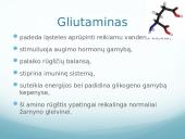 Mitybos fiziologija. Būtinos amino rūgštys ir jų natūralūs šaltiniai 13 puslapis