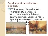 Impresionizmas skaidrės 4 puslapis