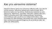 Vairavimo sistemos ir jų konstrukcijos  2 puslapis
