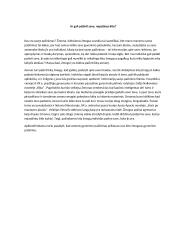 Ar gali pažinti save, nepažinęs kito?