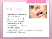 Kirpyklos verslo plano prezentacija 2 puslapis