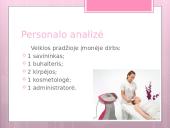 Kirpyklos verslo plano prezentacija 3 puslapis