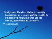 Maironis skaidrės 3 puslapis
