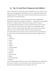 Food Additives Problems 16 puslapis