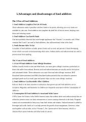 Food Additives Problems 10 puslapis