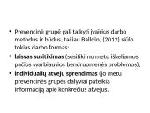 Prevencinių grupių bendruomenėje steigimas 17 puslapis