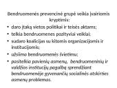 Prevencinių grupių bendruomenėje steigimas 6 puslapis