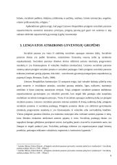 Lengvatos samprata, lengvatų teikimo esminiai principai, lengvatos atskiroms gyventojų grupėms 6 puslapis