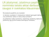 Darbuotuojų sauga ir sveikatos darbas 6 puslapis