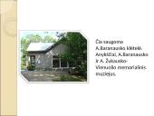 Aprašymas apie Antaną Baranauską 7 puslapis