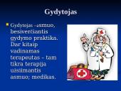 Gydytojo profesija 7 puslapis