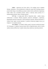 Institucijos, atliekančios standartizaciją ir sertifikaciją Lietuvoje 11 puslapis