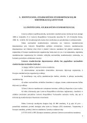 Institucijos, atliekančios standartizaciją ir sertifikaciją Lietuvoje 9 puslapis