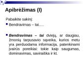 Bendravimo samprata skaidrės 2 puslapis