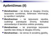 Bendravimo samprata skaidrės 3 puslapis