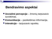Bendravimo samprata skaidrės 10 puslapis