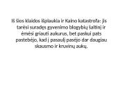 Dž. Baironas  „Kainas” Kaino paveikslas 16 puslapis