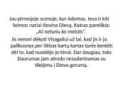 Dž. Baironas  „Kainas” Kaino paveikslas 4 puslapis