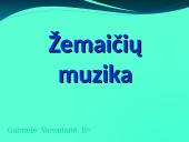 Žemaičių muzika